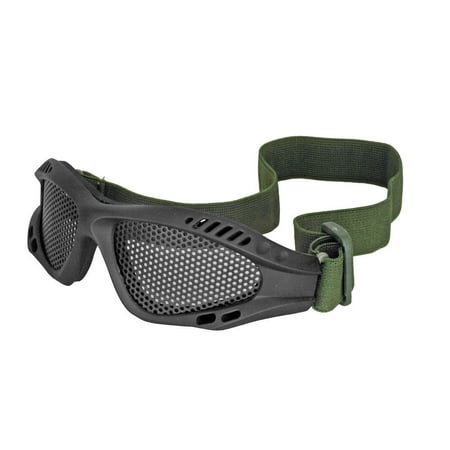 Mesh Airsoft Goggles - Black