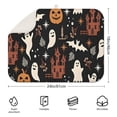 thumbnail image 2 of Autumn Halloween Scene Pattern Dish Drying Mat for Kitchen 1 Pack, Ultra Absorbent Microfiber Dishes Drainer Mats,18x24in(46x61cm), 2 of 4