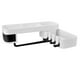 thumbnail image 5 of Estante de baño Jadeshay esquina doble Plástico ABS, 5 of 8