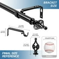 thumbnail image 3 of Urbanest Portia Single Curtain Rod and Hardware Set, 3 of 6
