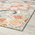 thumbnail image 5 of Bliss Rugs Tropical Floral Indoor Outdoor Area Rug for Patio, Porch, Garden Modern | Gray, 5'1'' x 7'3'', 5 of 9