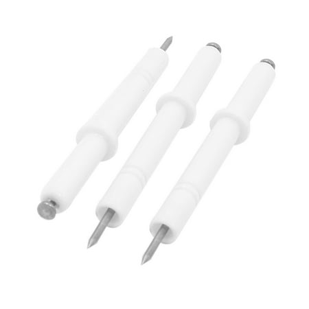 Unique Bargains Kitchenware Gas Stove Water Heater Ceramic Pipe 6# Igniting Inductor Needle 3pcs