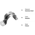 thumbnail image 5 of 1.5inch Rigid Pipe Strap Clamp-Two Hole Strap-U Bracket Tube Clip-Stainless Steel Heavy Duty Pipe Fasten Holder-Secures Conduit，20Pcs（50mm), 5 of 5