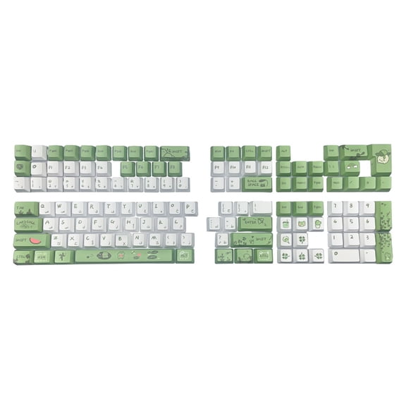 Upgrades Arabic Keycaps XDA Profile Keycap for 75/87/98/104 Mechanical Keyboard