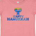 thumbnail image 4 of Inktastic Happy Hanukkah with menorah Boys or Girls Baby T-Shirt, 4 of 5