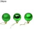 thumbnail image 2 of Sunjoy Tech 24Pcs Christmas Tree Balls Festival Home Party Mall Xmas Hanging Decor Ornament, 2 of 3