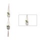 thumbnail image 1 of Yuarrent Cestas colgantes 100 hechas a mano, soporte para plantas, macramé, colgador de plantas, maceta para colgar en la pared interior, soporte para Jardín y Patio No.30 Yuarrent HA001777-30, 1 of 1