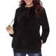 thumbnail image 3 of Sudadera De Felpa Holgada Con Capucha Y Cordón Para Mujer, 3 of 7