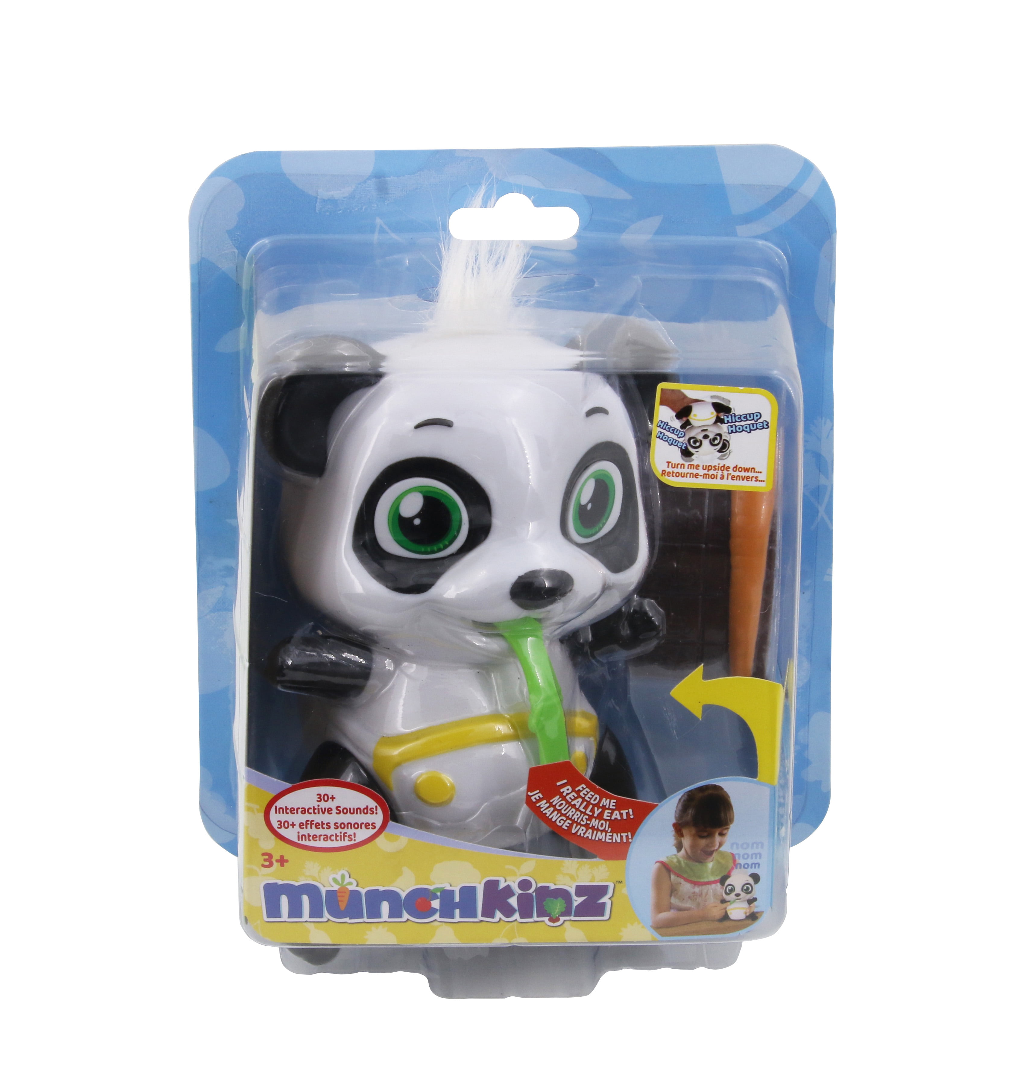 Munchkinz Interactive Toys Panda Pig Unicorn 30 Electronic Sounds Really Eats! 