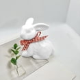 thumbnail image 6 of SLYNSHome Ceramic Bunny Figurines Easter Decoration,Rabbit Statues White Bunny Ornaments for Table Centerpiece Living Room Decor, 6 of 6