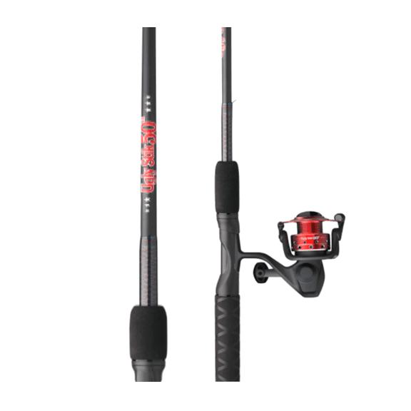 Ugly Stik 50th Anniversary Spinning Combo, 6'6" Medium Power Fishing Rod with 35SP Reel