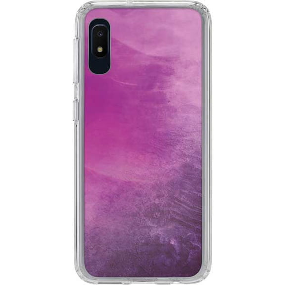 Skinit Marble Purple Space Marble Galaxy A10e Clear Case