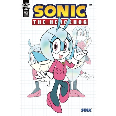 IDW  Sonic The Hedgehog Annual 2019 [Hernandez Cover (Best Sonic Drinks 2019)