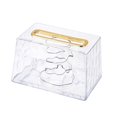 thumbnail image 2 of Cubierta de pañuelos transparente, pañuelos de primavera, de servilletas, soporte para caja de pañuelos, para cocina, , Blanco Sunnimix Cubierta de tejido, 2 of 8