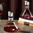 thumbnail image 6 of Wine Decanter, Crystal Clear Wine Decanter with Aerator, Red Wine Carafe with Built-in-Dispenser,Jinshan, 6 of 6