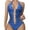 Blue, variant on New Erotic Lingerie Plus Size Erotic Lingerie New Lace See Through No Removal Crotchless Jumpsuit Hottie Pajamas