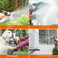 thumbnail image 3 of Inicio Riego Pulverización Jardín de alta presión Pistola pulverizadora para jardín Riego de jardinería Pulverización de agua Pulverización de agua Lavado de terrenos Boquilla pulverizadora para coche, 3 of 4