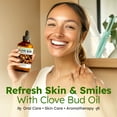 thumbnail image 6 of Kukka Clove Essential Oil for Teeth and Gums - Clove Oil - Steam Distilled from Flower Buds for Potency - a Perfect Solution for Oral Care, Hair, Diffuser & DIY Soap Making(4 Fl Oz), 6 of 9