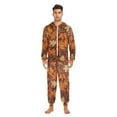 thumbnail image 3 of FORMRS Onesies Pajama for Adults Unisex Hoodie Winter Jumpsuit One Piece Sleepwear, Sizes S-2XL, Fall Pattern, 3 of 7