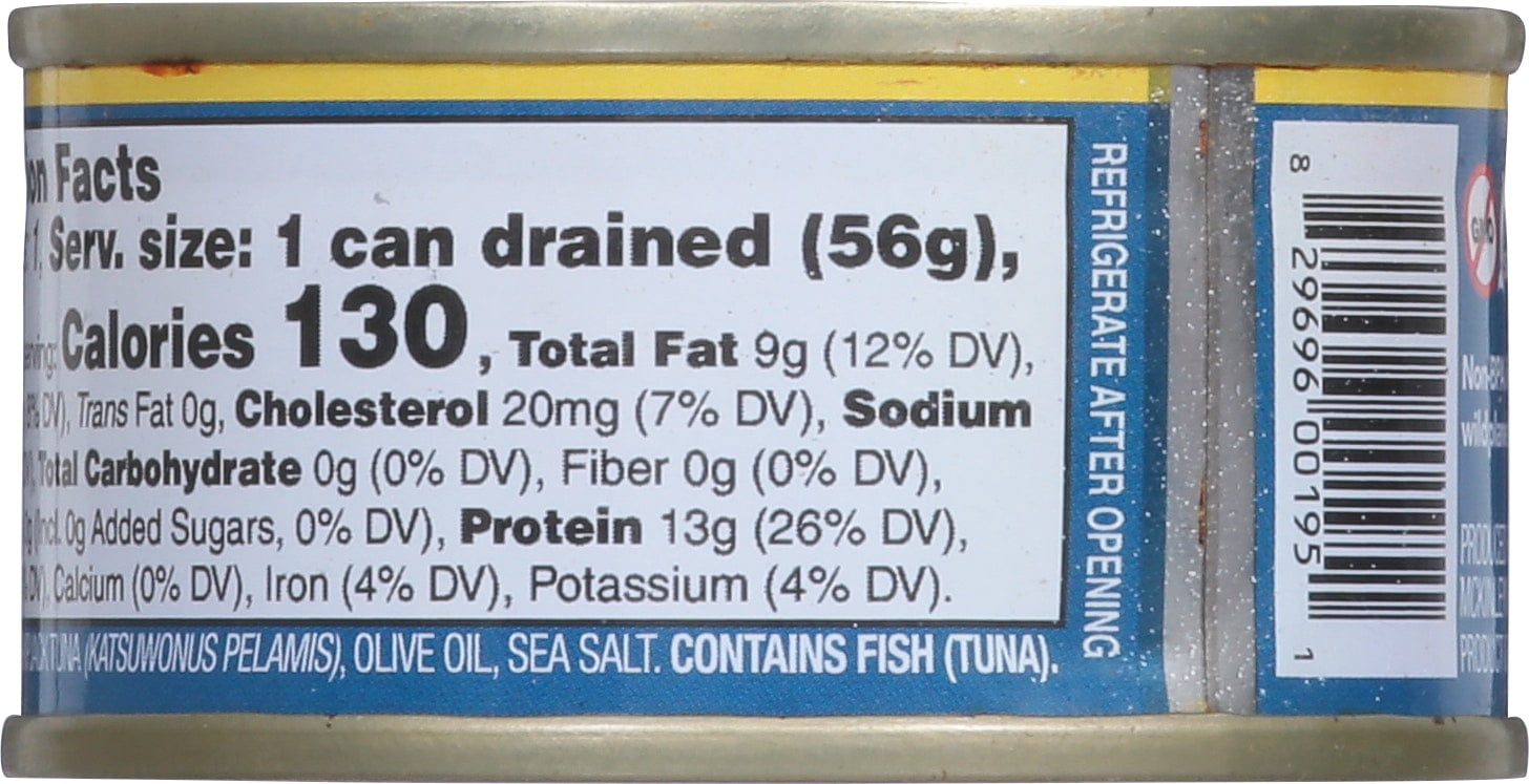 Wild Planet Tuna Wild Skipjack 2.82 oz (Pack of 12)