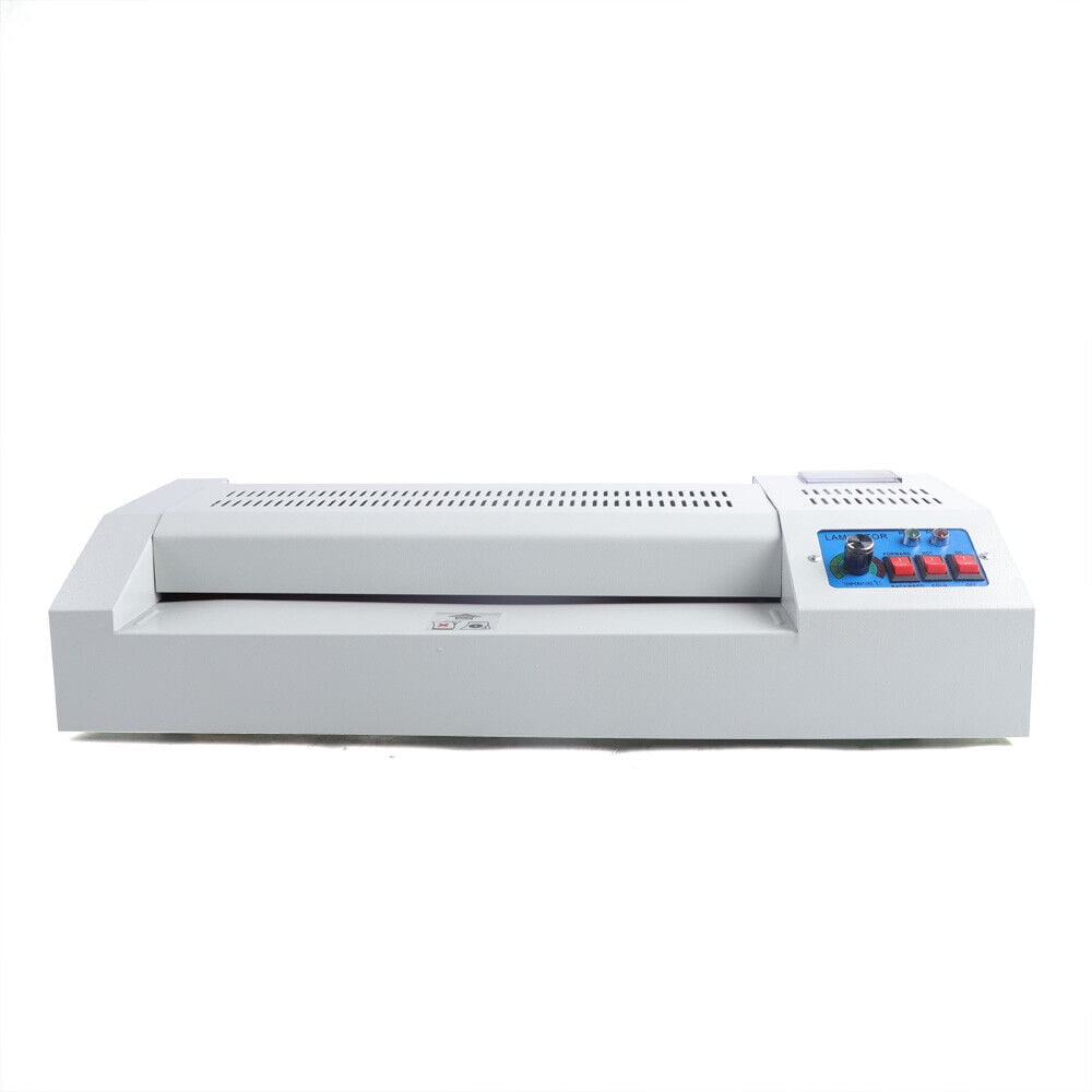 13" Laminating Machine Thermal Laminator Machine 4 Roller Hot Cold Film A3 A4
