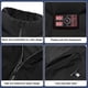 thumbnail image 2 of Chaleco calefactable para hombres y mujeres, recargable por USB, 3 niveles de calor, 18 zonas calefactadas (L negro) Likrtyny Para estrenar, 2 of 7