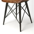 thumbnail image 4 of Beaumont Lane Leather Brown Side Chair, 4 of 8