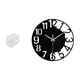 thumbnail image 1 of caso de tejido,Caja de almacenamiento de papel higiénico para montaje en pared,Reloj de pared grande,Reloj de pared acrílico silencioso y moderno,Reloj de pared grande para, 1 of 8