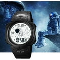 thumbnail image 3 of SKMEI Digital Watch Men, Mens Digital Sports Watch LED Screen Military Waterproof Wrist Watches for Men Casual Stopwatch Alarm Countdown Army Watch, 3 of 7