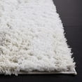 thumbnail image 3 of SAFAVIEH Berber Linette Abstract Shag Area Rug, 2'3" x 8' Runner, Grey/Dark Grey, 3 of 8