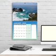 thumbnail image 5 of 2025 Wall Calendar: Stunning Coastal Photography, Monthly Planner with Holidays, Large Grid for Notes, 5 of 5