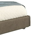 thumbnail image 4 of Benjara BM217481 Fabric Upholstered Storage Bed with Button Tufting Details, Gray - Full Size, 4 of 5