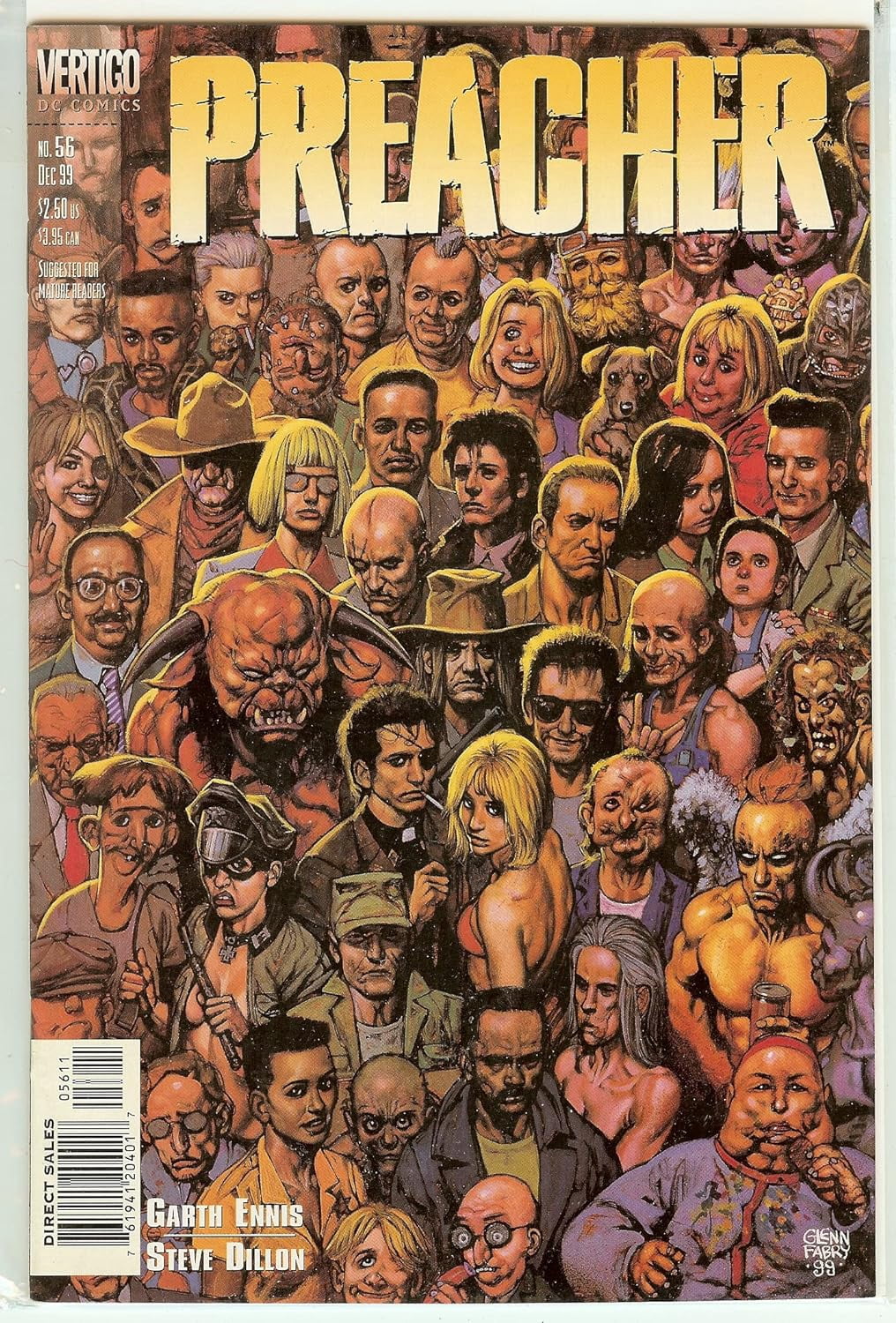 Preacher Garth Ennis NM #56