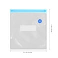 thumbnail image 2 of OULII 25Pcs Food Vacuum Compression Bags Rectangular Shape for Refrigerator Freezer Microwave Use, 2 of 8
