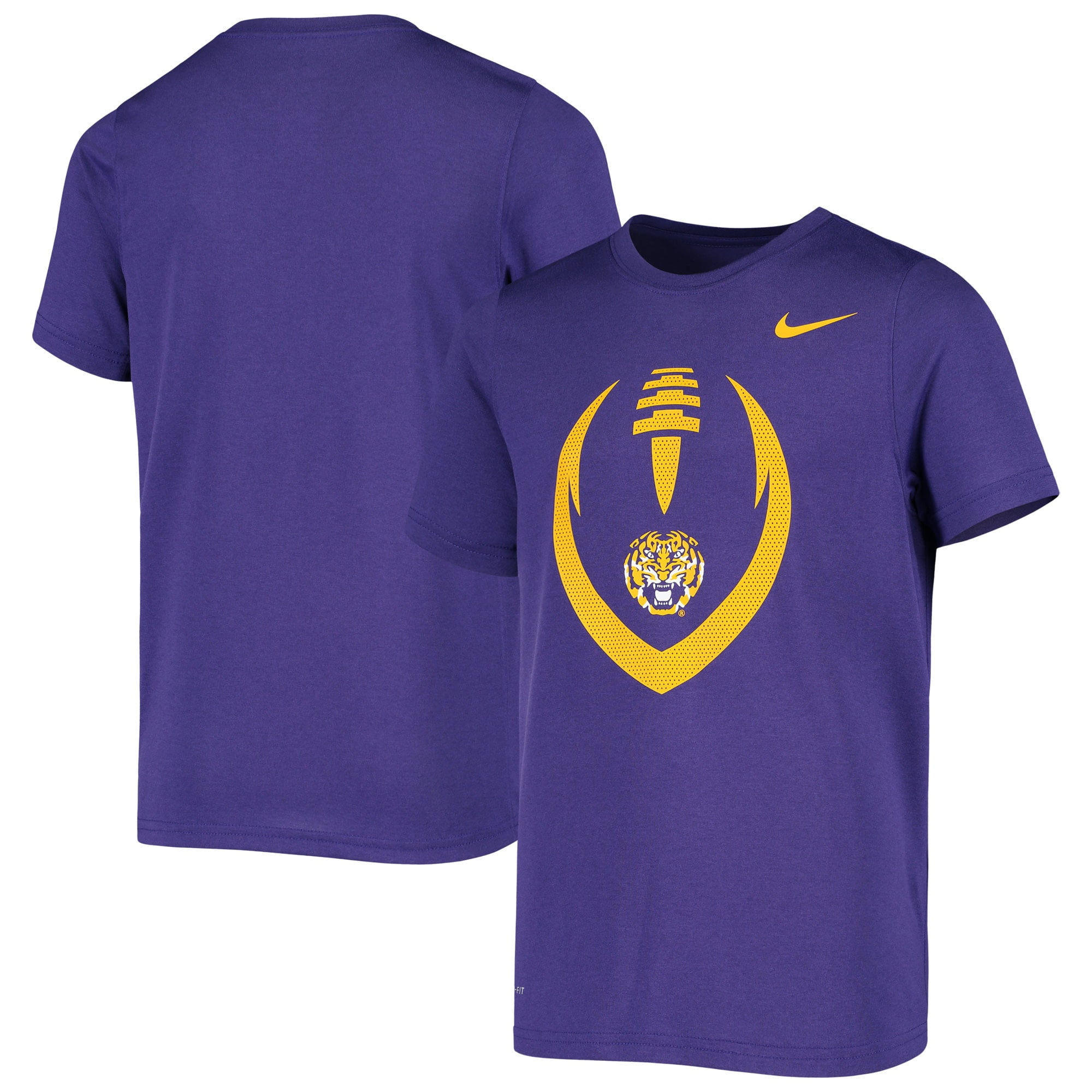 LSU Tigers Nike Youth Football Icon 