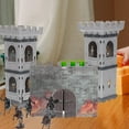 thumbnail image 4 of LEEYNEERMedieval Castle Knight Toy Soldier Set DIY Miniature Action Figure Play, 4 of 4