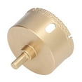 thumbnail image 1 of Tile Hole Opener  Hole Saw Carbon Steel Tile Holes Opener Drill Bit For Porcelain Glass Triangular Shank, 1 of 8