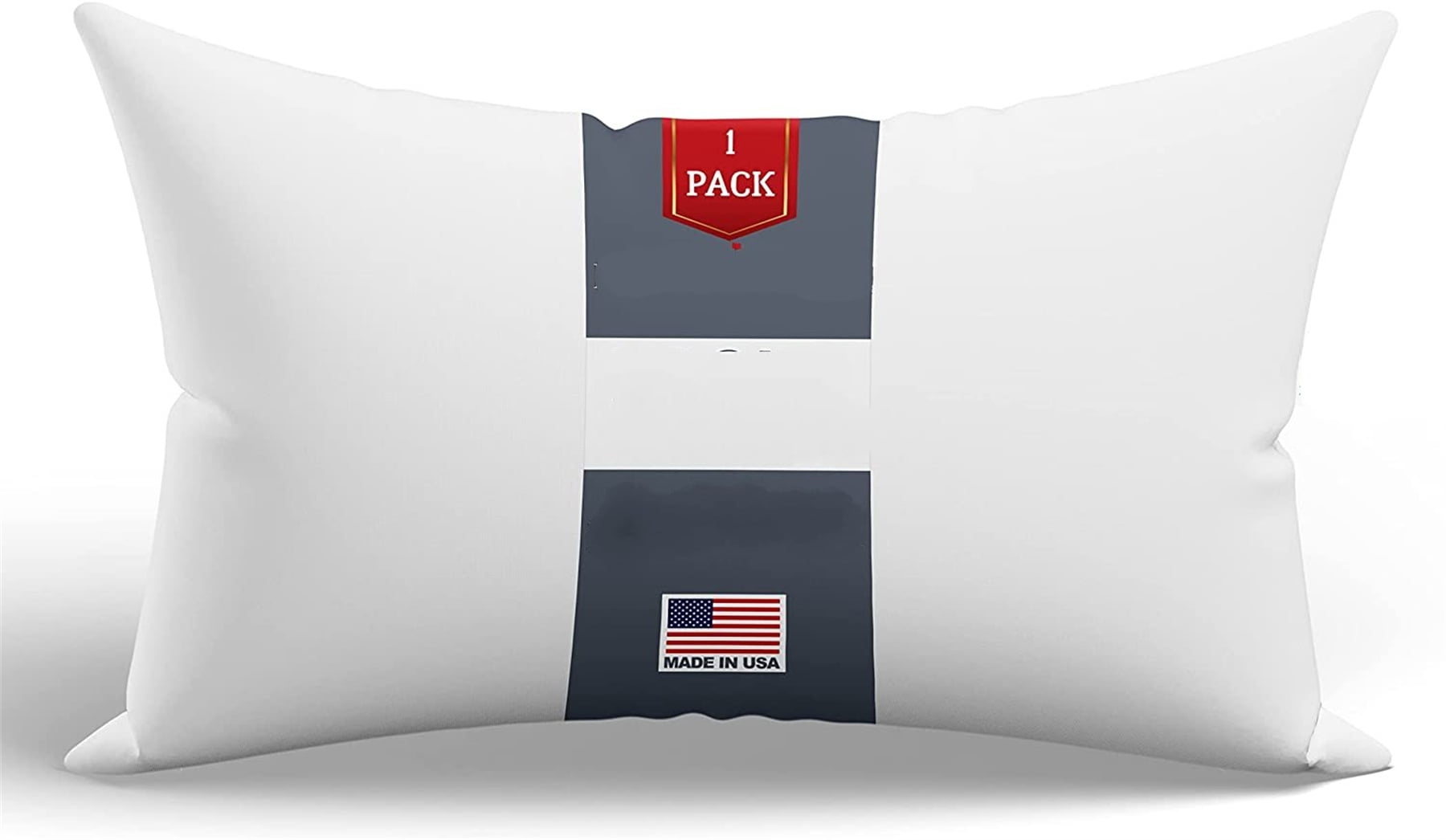 Looms & Linens Lumbar Boudoir Pillow Inserts Sham Pillow Stuffing Soft