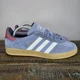 thumbnail image 1 of Adidas Gazelle Indoor Mens Size 11 Low Top Shoes Sneakers Suede Blue JI3522, 1 of 6
