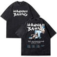 thumbnail image 2 of Hannah Bahng The Misunderstood Tour 2025 T-Shirt Cotton Wash Tee Women Men Short Sleeve Casual Crewneck Tee, 2 of 3