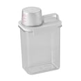 thumbnail image 4 of Luzkey Laundry Powder Container Powder Soap Container with Lid, Great Sturdy Canister Tins for Kitchen Countertop, Shelf, Great Gift 1800ml, 4 of 8