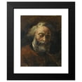 thumbnail image 2 of Jean-Baptiste Carpeaux 12x14 Black Modern Framed Museum Art Print Titled - Portrait of Bruno Cherier, 2 of 5