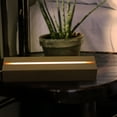 thumbnail image 2 of MasteelfCA Wooden Rectangle Light Base LED Light Display Stand Simple Lighting Base, 2 of 7