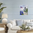 thumbnail image 3 of Stupell Industries Rustic Lodge Nantucket Lighthouse Flag White Framed Giclee Art, 16 x 20, by Sisi and Seb, 3 of 8