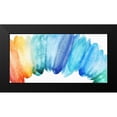 thumbnail image 2 of Watts, Eva 24x14 Black Modern Framed Museum Art Print Titled - Burst of Rainbow, 2 of 5