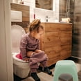 thumbnail image 2 of Bathroom Step Stool Heavy Duty Plastic Foot Stool Kids Lifter Stool Nonslip Plastic Stool, 2 of 5