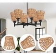 thumbnail image 3 of Sombra de Reemplazo de la Lámpara de Mesa, Pantalla de Lámpara E14 Bulbo Bohemian Style Clip en 3pcs para el HOGAR, 3 of 7