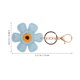 thumbnail image 2 of BEADCEST 6Ud Llavero Colgante Girasol En Aleación Multicolor Para Accesorio De, 2 of 6