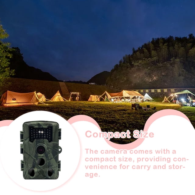 VONKY Trail Camera Photographing Equipment Recording Tool Photography Accessory Outdoor Rechargeable 1080p Hunting Cameras