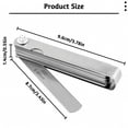 Inheming 32 Blades Steel Measuring Feeler Gauge Metric Imperial